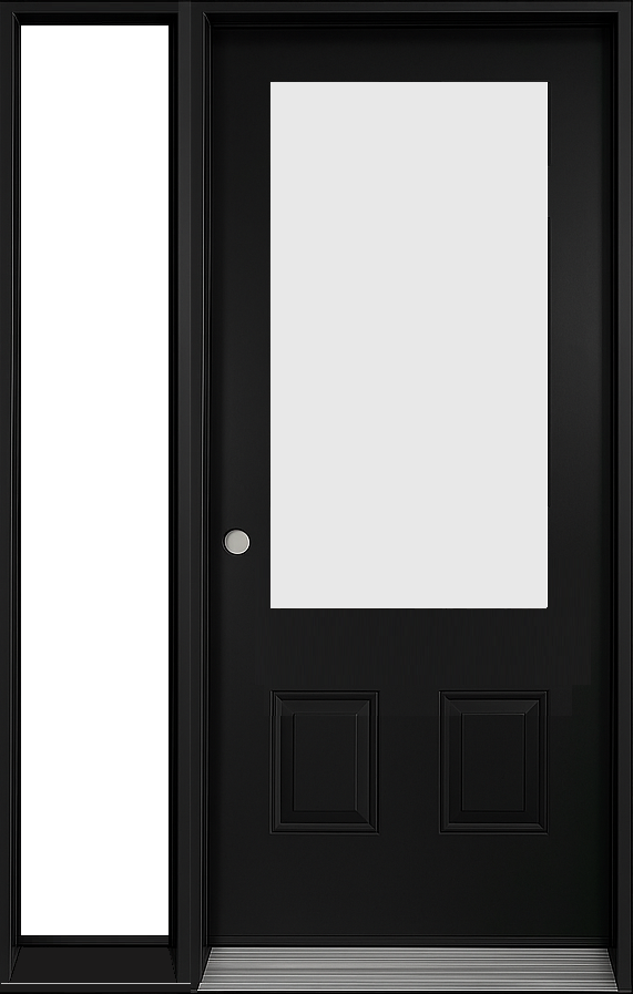 CLAIR 23X49 NOIR ET SIDELITE NOIR CLAIR 1 Portes et fenêtres, Fenêtres, Fenêtres en liquidation
