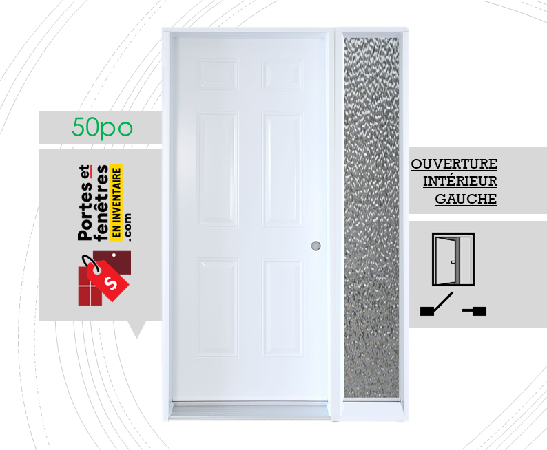 PORTE B01 50 BLANC GAUCHE SIDE PINHEAD Portes et fenêtres, Fenêtres, Fenêtres en liquidation