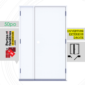 La porte de cabanon latéral