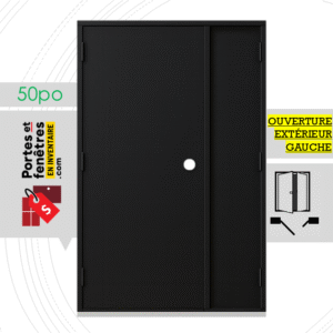 La porte de cabanon latéral
