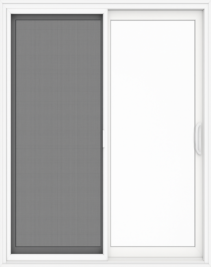 pp5droite blanc porte-patio 5 pieds en pvc ox