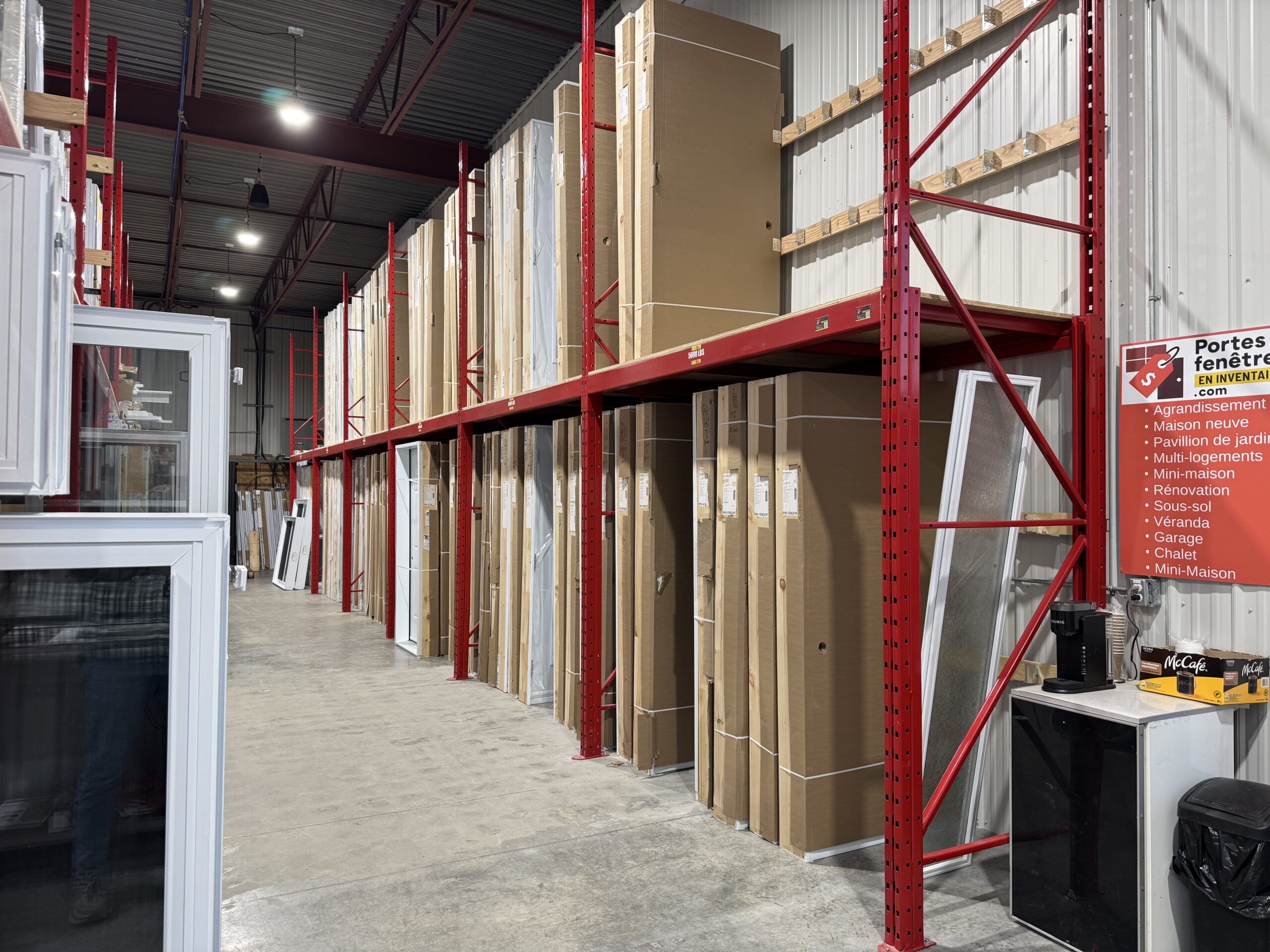 Portes et fenêtres, Fenêtres, Fenêtres en liquidation