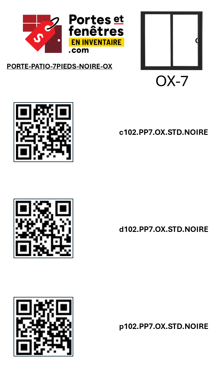 102.PP7 .OX .STD .NOIRE 102.PP7.OX.STD.NOIRE