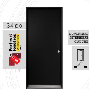 porte unie A01 sans motif