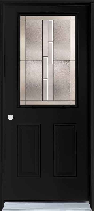 WHISTLER 23x37 NOIRE DROITE PORTE WHISTLER 37po NOIRE 34 OUVRANT INTÉRIEUR DROITE