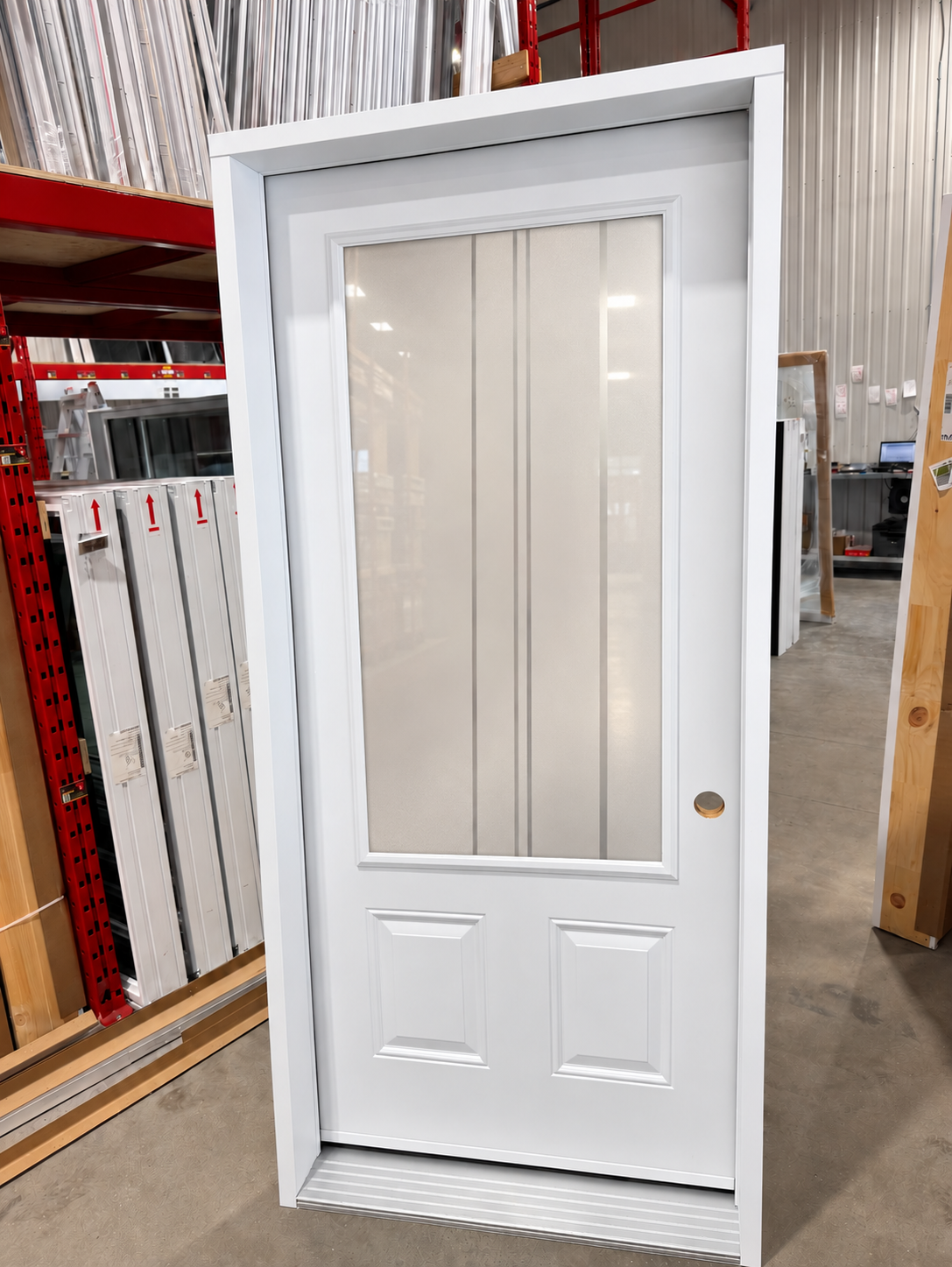 Cyndi 22x48 blanc gauche PORTE CYNDI 49po BLANCHE 34 OUVRANT INTÉRIEUR GAUCHE