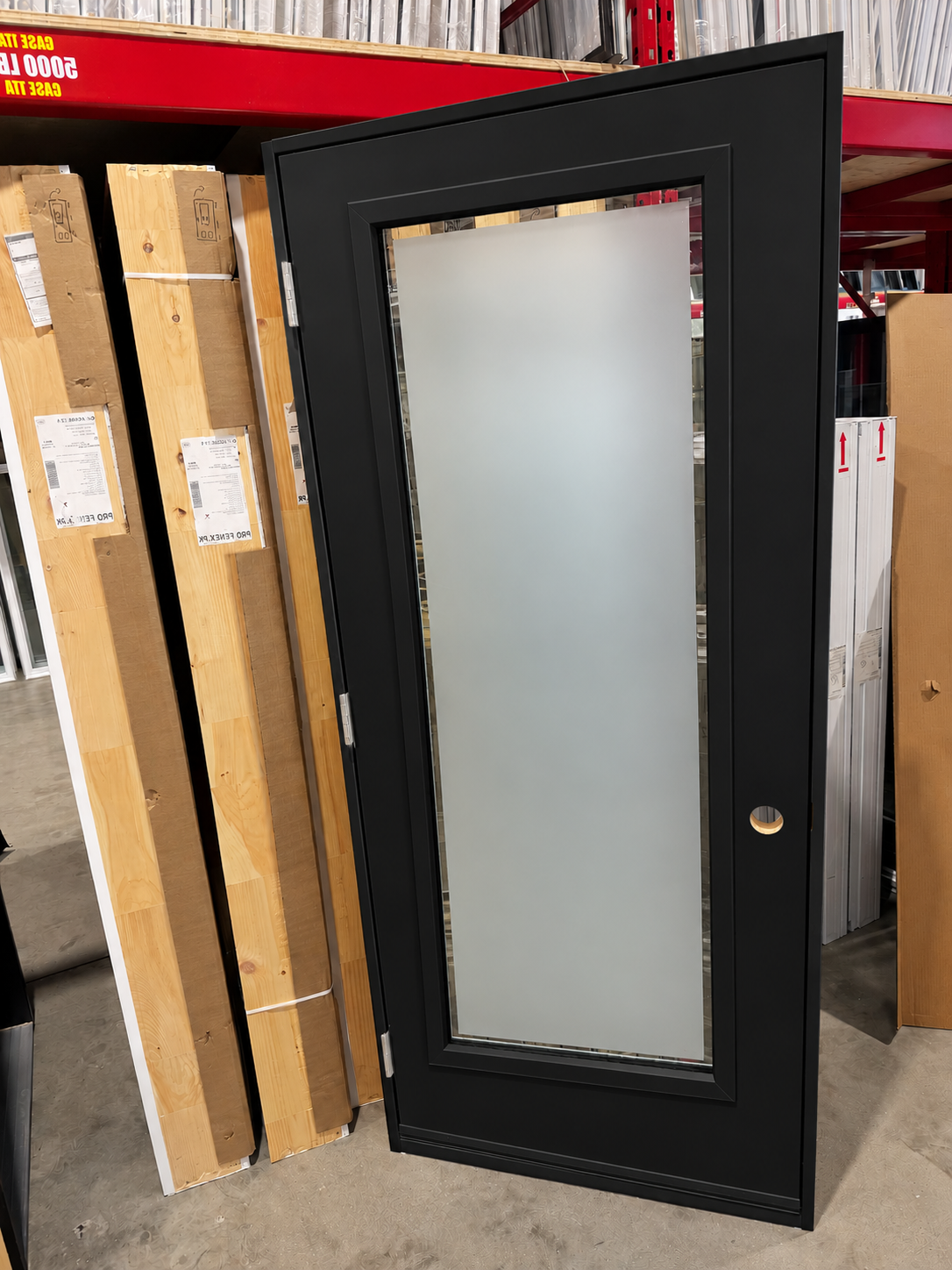 edge noire gauche interieur23x65 1 PORTE EDGE 65po NOIRE 36 OUVRANT EXTÉRIEUR GAUCHE